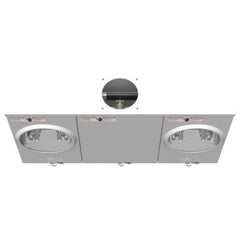 MILBANK Milbank U1252-R-KK-RGE 4 Terminal Ringless Large Hub Open Horn Bypass 2 Position