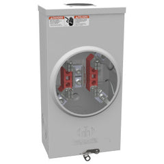 MILBANK Milbank U7021-RL-TG-KK-RGE 1-Phase Ringless Meter Socket With Horn Bypass 200 Amp