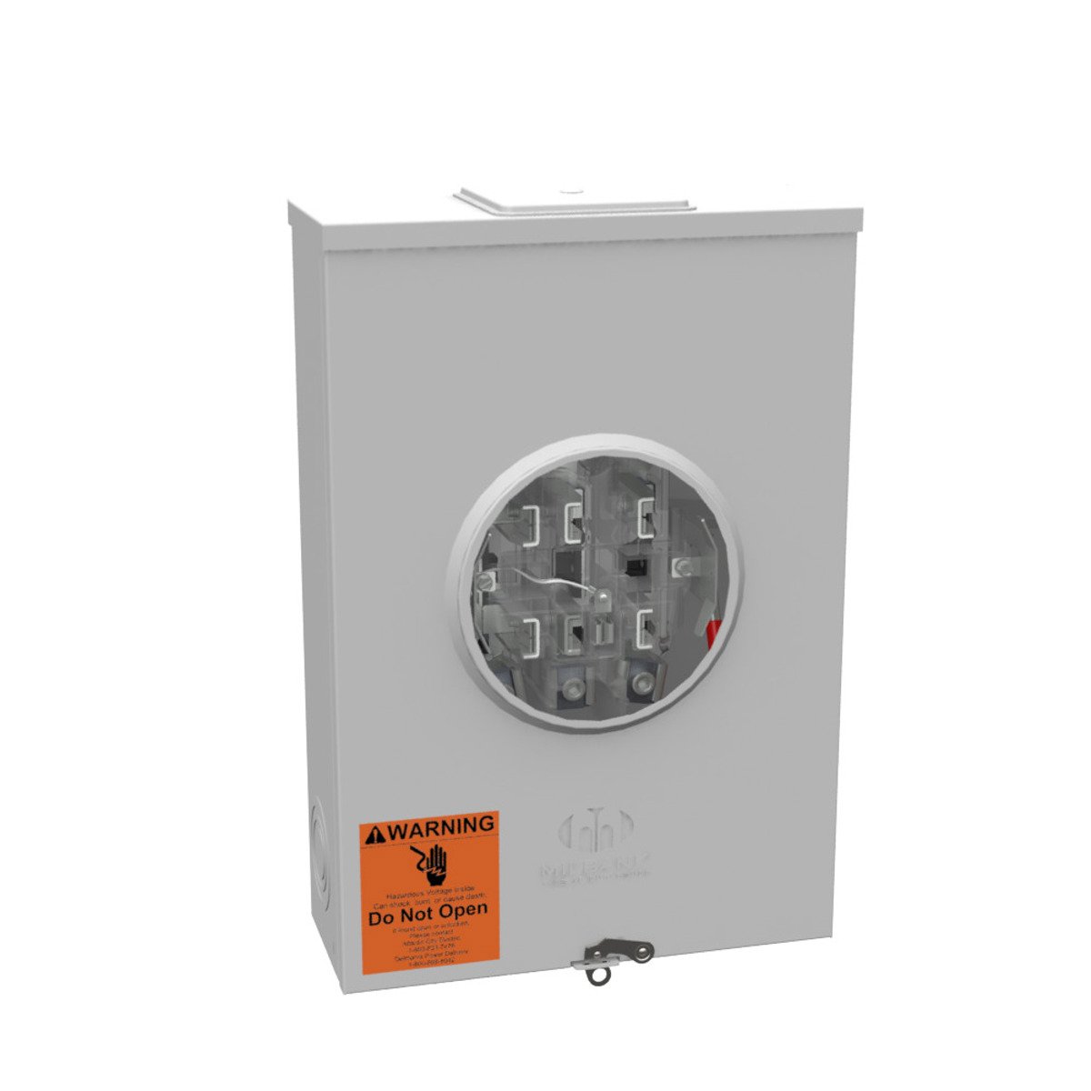 MILBANK Milbank U4029-X-DPL 7 Term, Ringless, Large Closing Plate, Lever Bypass, Delmarva Power and Light