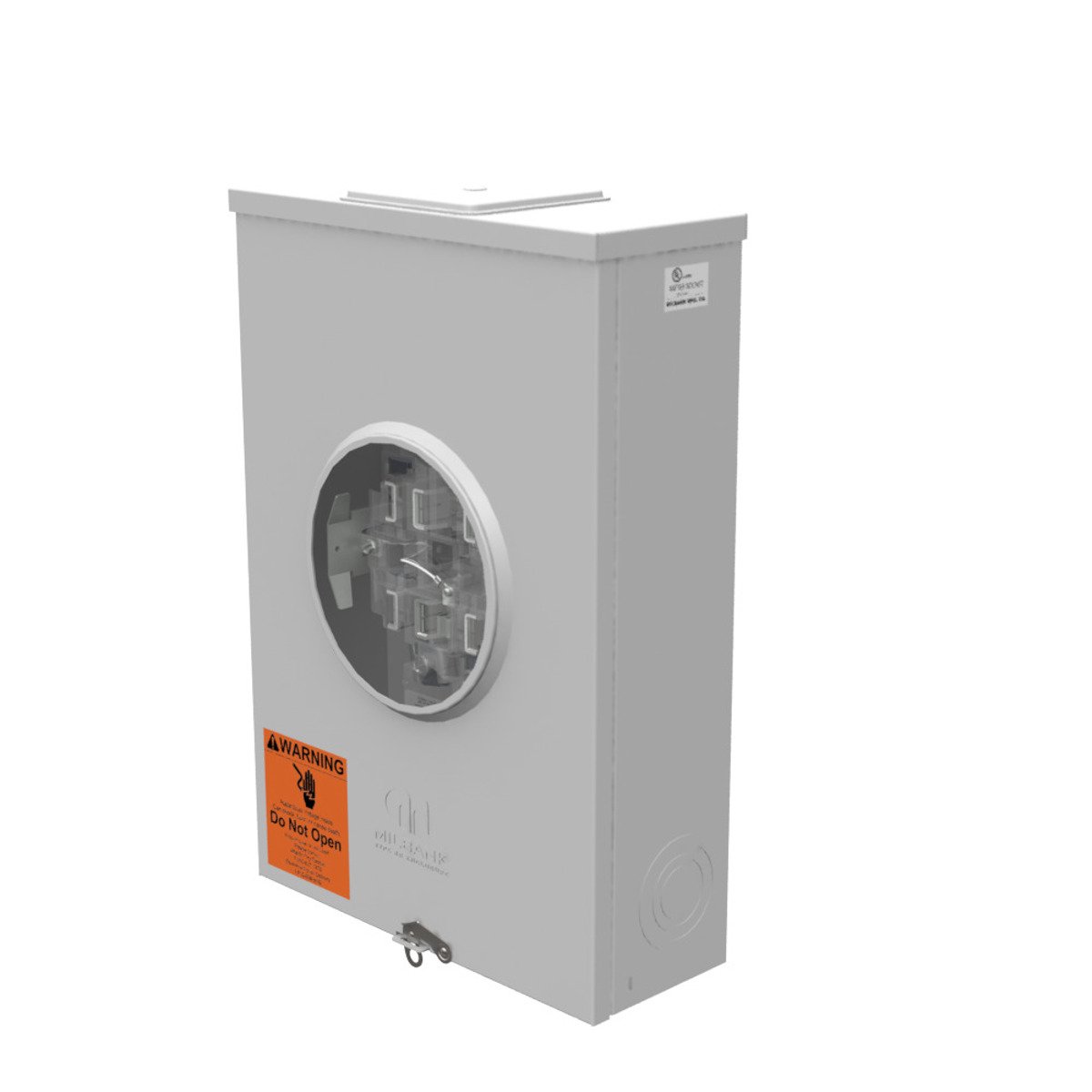 MILBANK Milbank U4029-X-DPL 7 Term, Ringless, Large Closing Plate, Lever Bypass, Delmarva Power and Light
