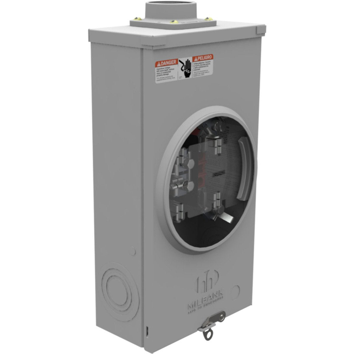 MILBANK Milbank U8729-DL-KK-BLG 5 Term Ringless 2 Inch Hub Horn Bypass 7-8 Inch Barrel Lock Ground with Bracket Provision