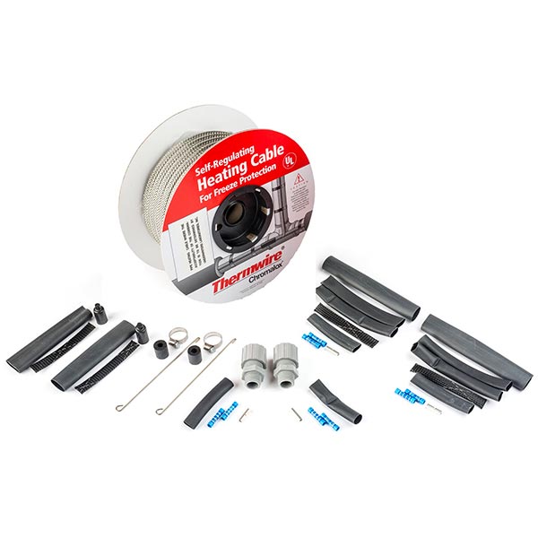 CHROMALOX Chromalox 386281 Thermwire Wrap Kit, Copper