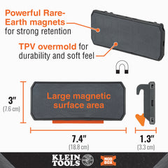 KLEIN TOOLS Klein Tools 54819-2 MODbox Magnetic Strip Rail Attachment