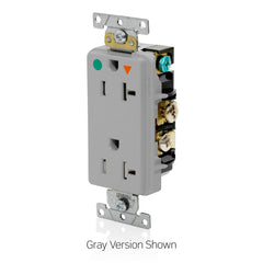 LEVITON Leviton DT830-IGI Decora Plus Duplex Receptacle 20A 125V NEMA 5-20R