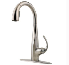 PFISTER Pfister LF-529-7ANS Avanti Single Handle Pull Down Kitchen Faucet in Stainless Steel