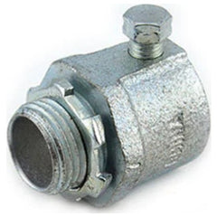 BRIDGEPORT FITTINGS Bridgeport Fittings 3500 Malleable Iron Set Screw Connector 1/2 in.