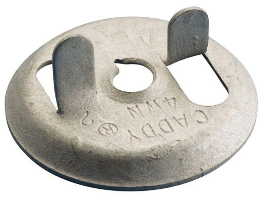 ERICO Erico 4WN Twist Clip Wing Nut and Washer