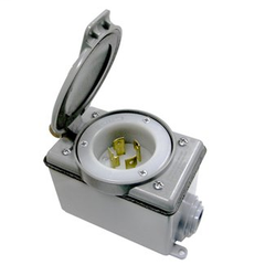 LEVITON Leviton 37830-KIT Generator Kit Inlet 30A 125/250V