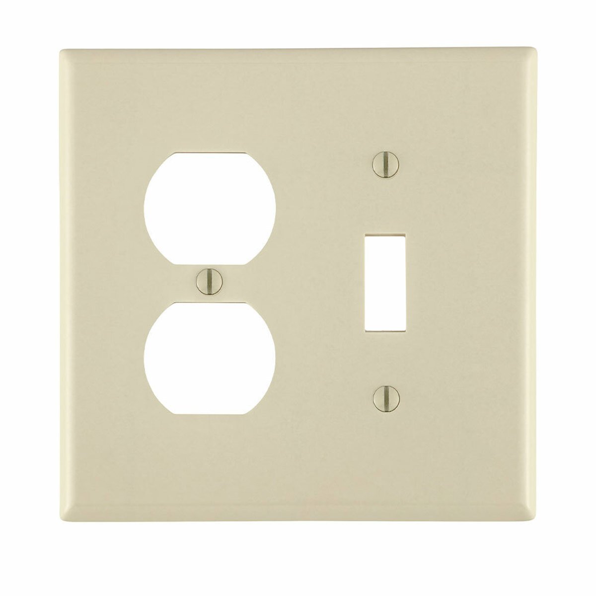 LEVITON Leviton 80505-T Combination Wallplate Midway Size 2 Gangs