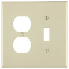 LEVITON Leviton 80505-T Combination Wallplate Midway Size 2 Gangs