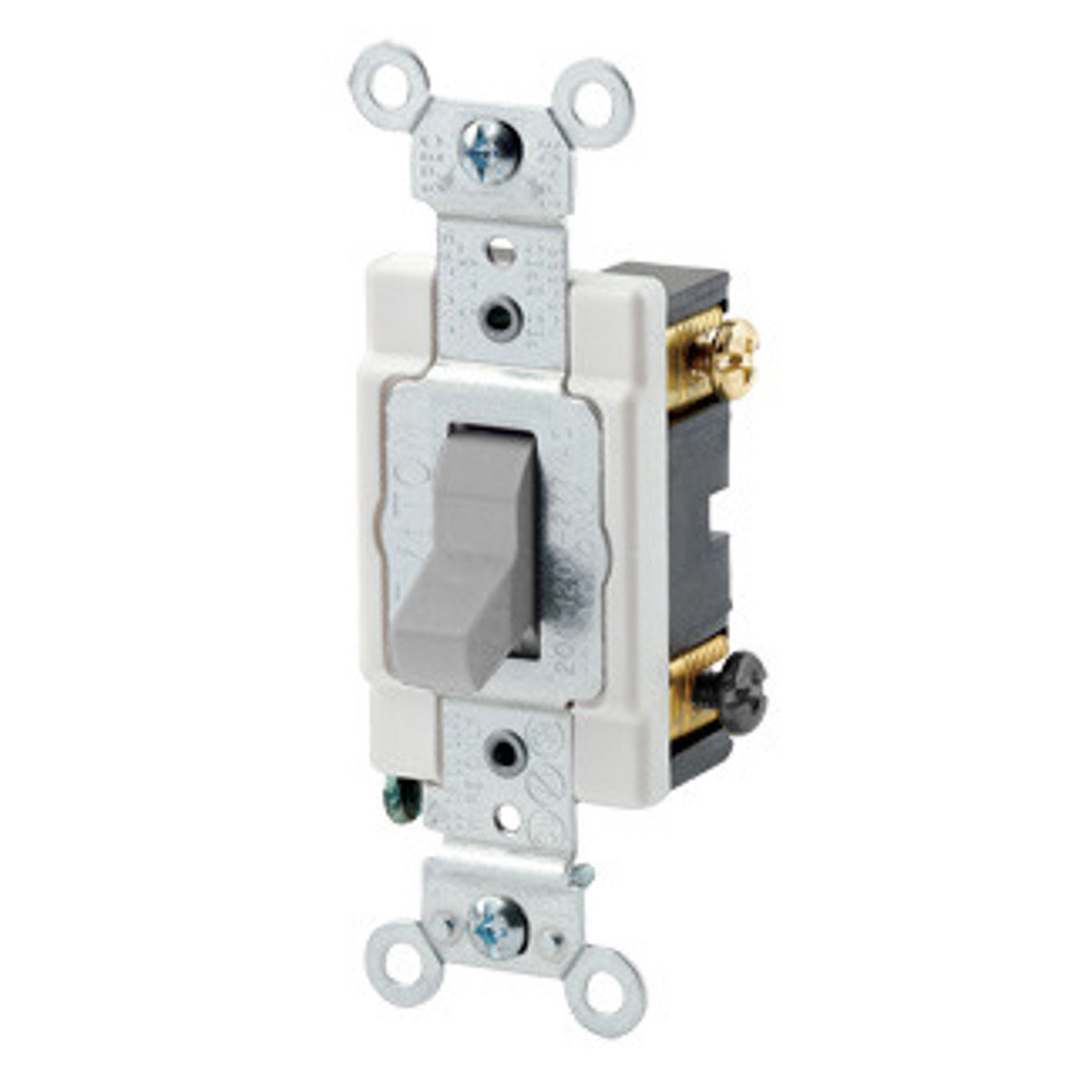 LEVITON Leviton CSB3-20G Toggle Switch 20A 120/277V 3-WAY AC Quiet
