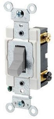LEVITON Leviton CSB3-20G Toggle Switch 20A 120/277V 3-WAY AC Quiet