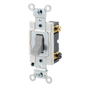 LEVITON Leviton CSB3-20G Toggle Switch 20A 120/277V 3-WAY AC Quiet