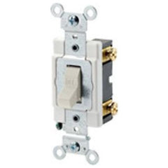 LEVITON Leviton CSB1-15T Toggle Switch 15 Amp 120/277 Volt Commercial Grade