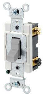LEVITON Leviton CSB4-20G Toggle Switch 20A 120/277V 4-Way