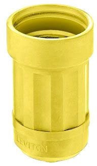 LEVITON Leviton 6034-Y LEV 6034-Y YL BOOT 4/5WI FOR 20/30A