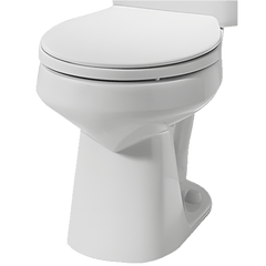 MANSFIELD PLUMBING Mansfield Plumbing 130 BI Alto Round Front Toilet Bowl Only, Biscuit