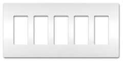 LEGRAND Pass & Seymour RWP265W RADIANT WALL PLATE 5G