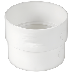 PLASTIC TRENDS Plastic Trends P657 4 inch D-3034 PVC DWV Sewer Coupling, Solvent Hub x Solvent Hub