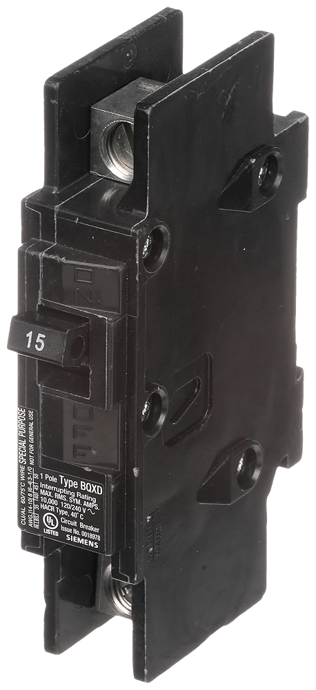 SIEMENS Siemens BQ1B015QLD Molded Case Circuit Breaker 15 Amp 120V BQ1B015QLD