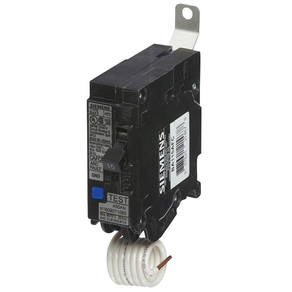 SIEMENS Siemens BA115AFC DISJ BAF2,TM,1P 120V 15A 10kA