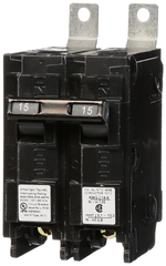 SIEMENS Siemens B215HH 2-Pole 15 Amp 120/240 VAC 65 kA Bolt-On Molded Case Circuit Breaker