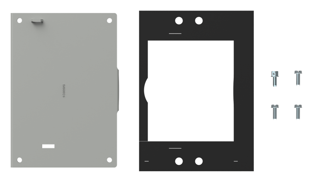 SIEMENS Siemens WMEP Plastic Modular Metering Series End Closure Plate