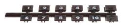 SIEMENS Siemens NBK1 Press-In Number Kit 1-18 P