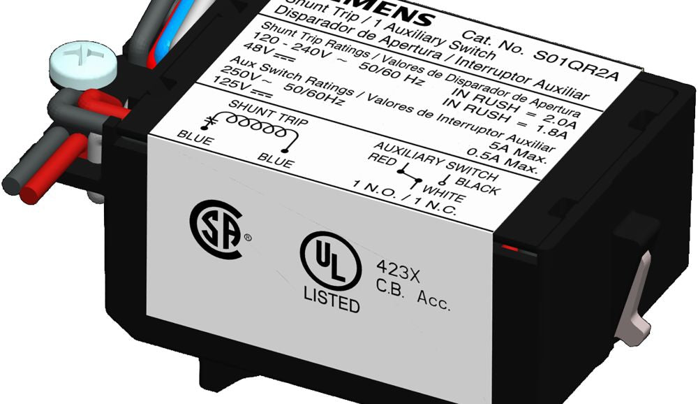 SIEMENS Siemens S01QR2 Breaker QR 120VAC 48VDC