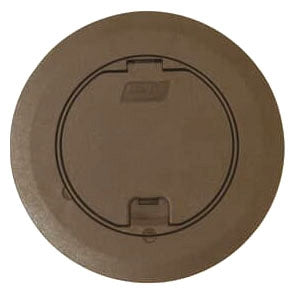 STEEL CITY Steel City 68R-CST-BRN Recessed Service Floor Box Cover Kit Brown
