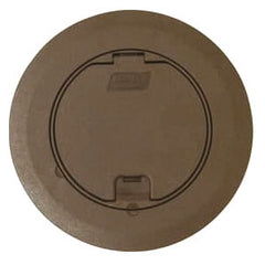 STEEL CITY Steel City 68R-CST-BRN Recessed Service Floor Box Cover Kit Brown