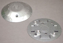 LEGRAND Wiremold 1542D 4 Galvanized Steel 1-Channel Overfloor Raceway Junction Box