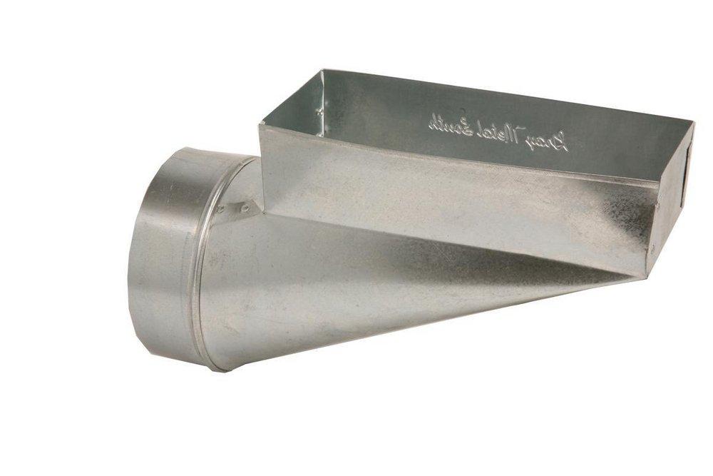 GRAY METAL SOUTH 10X6X6-112R DUCT BOOTS