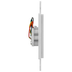 HUBBELL WIRING Hubbell Premise Wiring NS770W Decorator Frame Plate Thermoplastic 6-Position 4-Conductor Standard Screw Terminal Style White