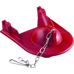KOHLER Kohler K-GP1078440 2 inch Shark Fin Flapper with Chain Red