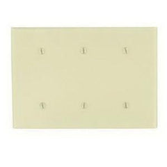 LEVITON Leviton 80735-I Standard Size Blank Wall Plate 3 Gangs Box Mount