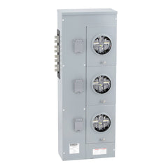 SCHNEIDER ELECTRIC Square D EZML333225 Square D EZ Meter Pak 225 Amp 3-Socket 208Y/120V Lever Bypass Ringless