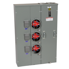 SCHNEIDER ELECTRIC Square D MPR43200 MP Meter Pak Meter Center 200 Amp 1 Phase Ringless No Bypass