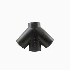 CHARLOTTE PIPE AND FOUNDRY Charlotte Pipe and Foundry NHDBYU 6 Inch No-Hub Cast Iron Double Wye ASTM 888