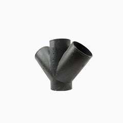 CHARLOTTE PIPE AND FOUNDRY Charlotte Pipe and Foundry NHDBYU 6 Inch No-Hub Cast Iron Double Wye ASTM 888