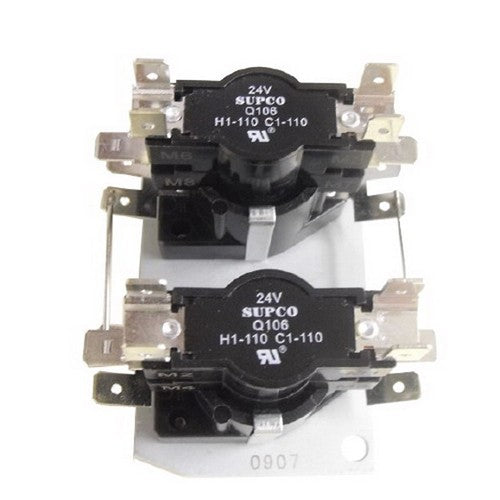 SEALED UNIT PARTS Sealed Unit Parts Q106 Sequencer 24 VAC 1 - 110 Second On/Off Double Stack