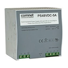 COMNET ComNet PS48VDC-5A 48VDC @ 5 Amp power supply for the CNGE2FE8MSPOE