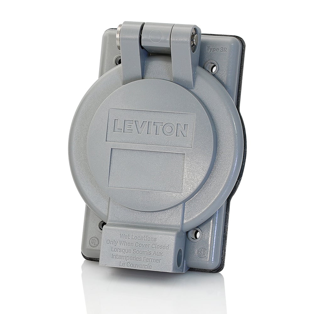 LEVITON Leviton WP1-G Weatherproof Cover 1-Gang