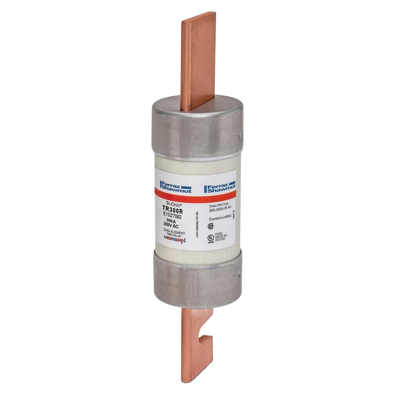 MERSEN Mersen TR300R Current Limiting Low Voltage Time Delay Fuse 300A 250VAC/VDC