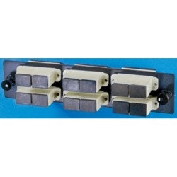 ORTRONICS ORTRONICS OFP-SCD12MB 6-SC-Duplex (12 fibers) multimode adapters with phosphor-bronze alignment sleeves