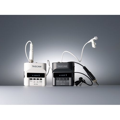 TASCAM TASCAM DR-10L Micro Linear PCM Recorder with Lavalier Microphone and Microphone Clip