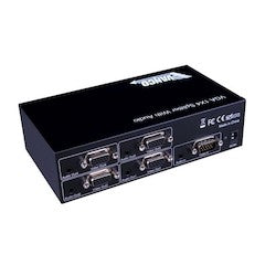 VANCO Vanco 280444 S-VGA 1x4 Splitter with Audio