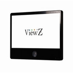 VIEWZ Viewz VZ-PVM-I2B3N 23 in. Black IP Public View Monitor Embedded 2.1 Megapixel IP WDR Camera