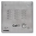 VIKING VIKING E-30-IP VoIP Stainless Steel Handsfree Speaker Phone, Vandal-Resistant 14 Gauge Louvered Stainless Steel, Flush Mount with Included Rough-In Box or Surface Mount with an Optional VE-5x5