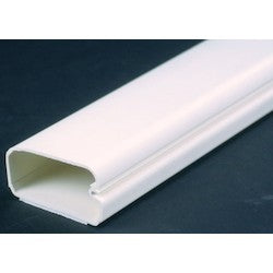 WIREMOLD Wiremold 2900-WH Latching Raceway 1-Piece 1-Channel Non-Metallic PVC White